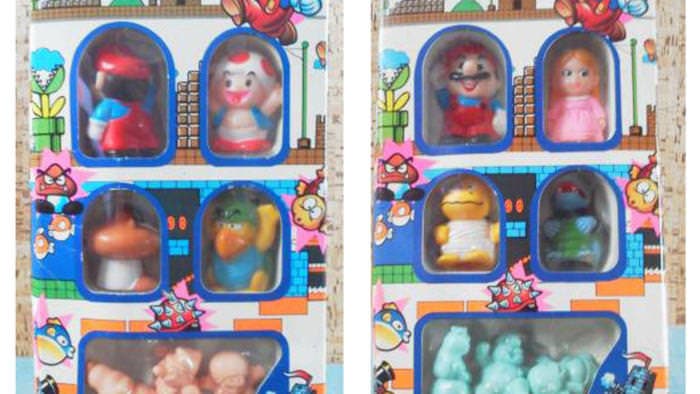Estos singulares sets de figuras de ‘Super Mario’ se están revendiendo a 2.500$ cada uno