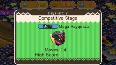 Novedades de la semana en ‘Pokémon Shuffle’: Mega Rayquaza variocolor, Cradily, Armaldo y más