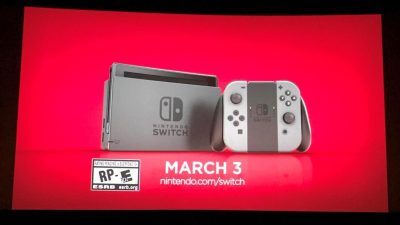 Nintendo también está promocionando Switch en las salas de cine