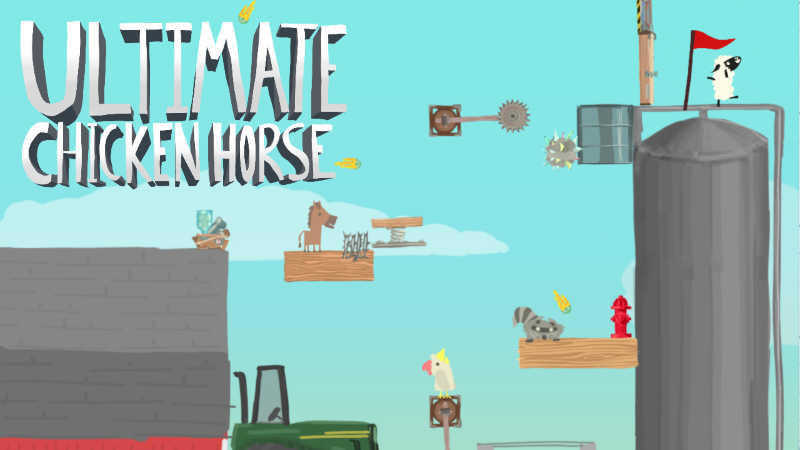 [Act.] Ultimate Chicken Horse para Nintendo Switch se retrasa hasta 2018 e incluirá la “Elephantastic Update”
