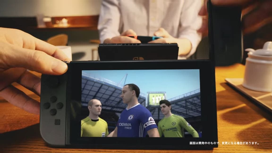 El gameplay del anuncio de ‘FIFA 18’ para Switch puede variar respecto a la versión final del juego