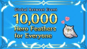 [Act.] Nintendo regalará 10.000 Plumas de héroe en ‘Fire Emblem Heroes’ tras arrasar con su último evento en Twitter