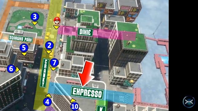 GameXplain mapea las curiosas calles de New Donk City de ‘Super Mario Odyssey’