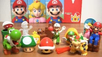 Este vídeo nos da un mejor vistazo de los nuevos juguetes de Mario de McDonald’s