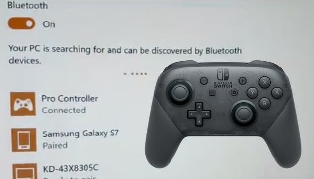 El Pro Controller de Switch puede usarse en PC y Mac mediante Bluetooth