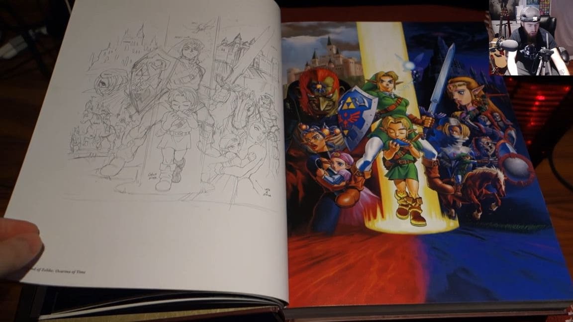 Un vistazo completo al artbook ‘The Legend of Zelda: Art & Artifacts’