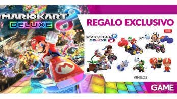 Reserva Mario Kart 8 Deluxe en GAME España y llévate este exclusivo set de vinilos