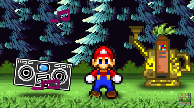 No te pierdas esta genial recreación retro del tráiler de Super Mario Odyssey