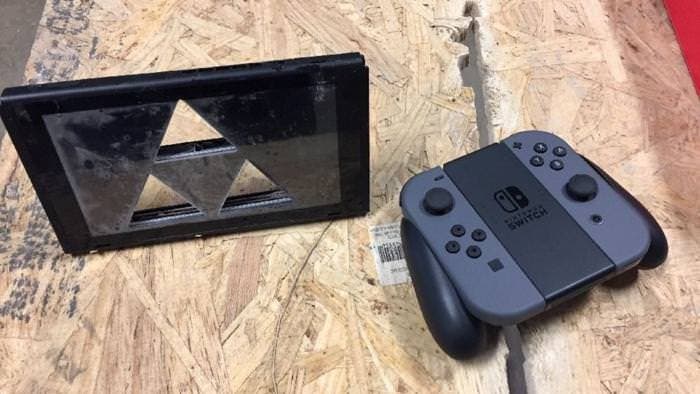 Esta Nintendo Switch agujereada se está vendiendo a 11.000$ en eBay