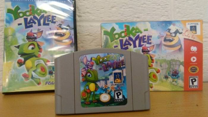 Un vistazo a las recompensas de Nintendo 64 que recibirán los fans que financiaron Yooka-Laylee