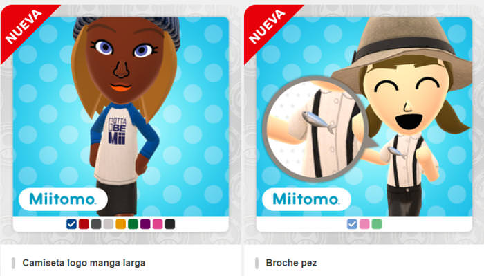 My Nintendo recibe dos nuevas recompensas de Miitomo