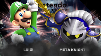 2ª Ronda de Nintendo Wars – Enfrentamiento #12: ¡Luigi vs. Meta Knight!