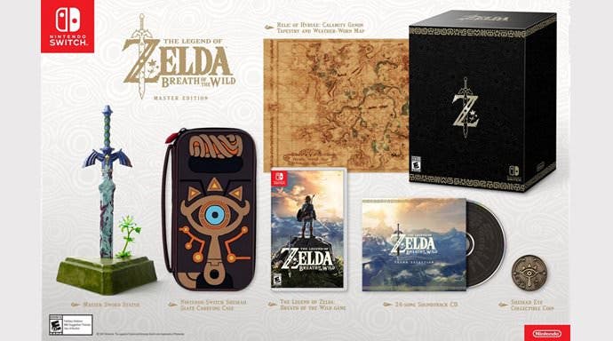 Unboxing de la Master Edition de The Legend of Zelda: Breath of the Wild