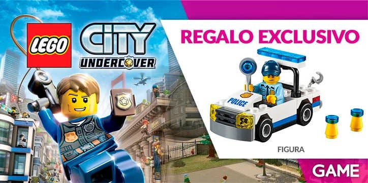 Reserva LEGO City Undercover para Switch en GAME España y llévate este regalo exclusivo