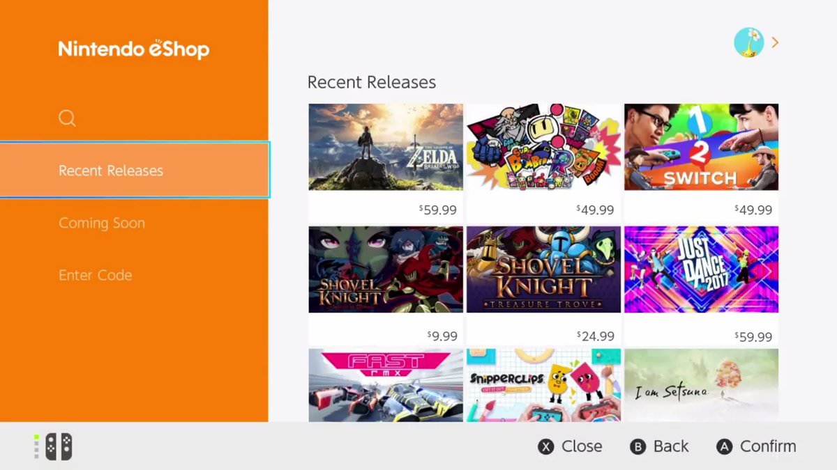 Nintendo Switch descarga los juegos más rápido en el modo de espera