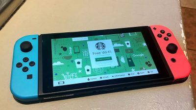 Nintendo Switch tiene un navegador web básico para localizar hotspots