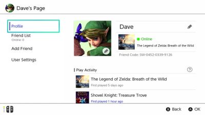 Un máximo de 300 amigos es lo que podremos agregar en Switch por el momento