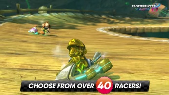 Mario Kart 8 Deluxe incluye diferentes skins para los Inklings y Mario de metal