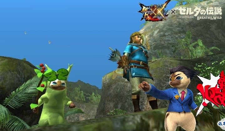 Anunciadas dos nuevas colaboraciones para Monster Hunter XX: Zelda: Breath of the Wild y Ace Attorney
