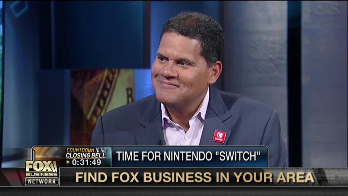 Vídeo: Reggie aparece en Fox Business para hablar sobre Nintendo Switch