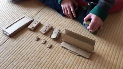 Este niño ha creado su propia Switch de cartón después de que su madre no le dejara comprarse una real
