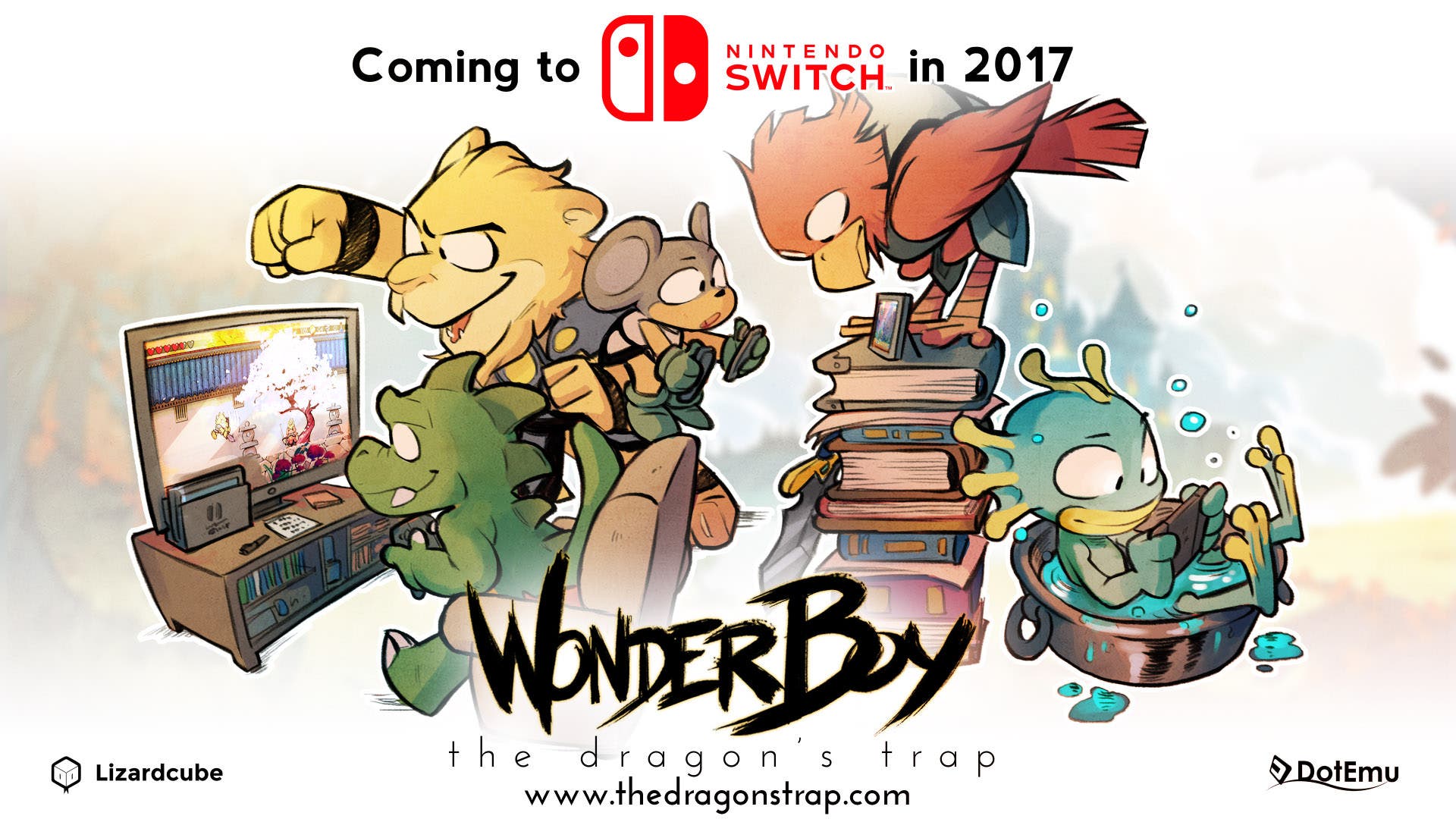 Wonder Boy: The Dragon’s Trap se lanza en Switch el 18 de abril