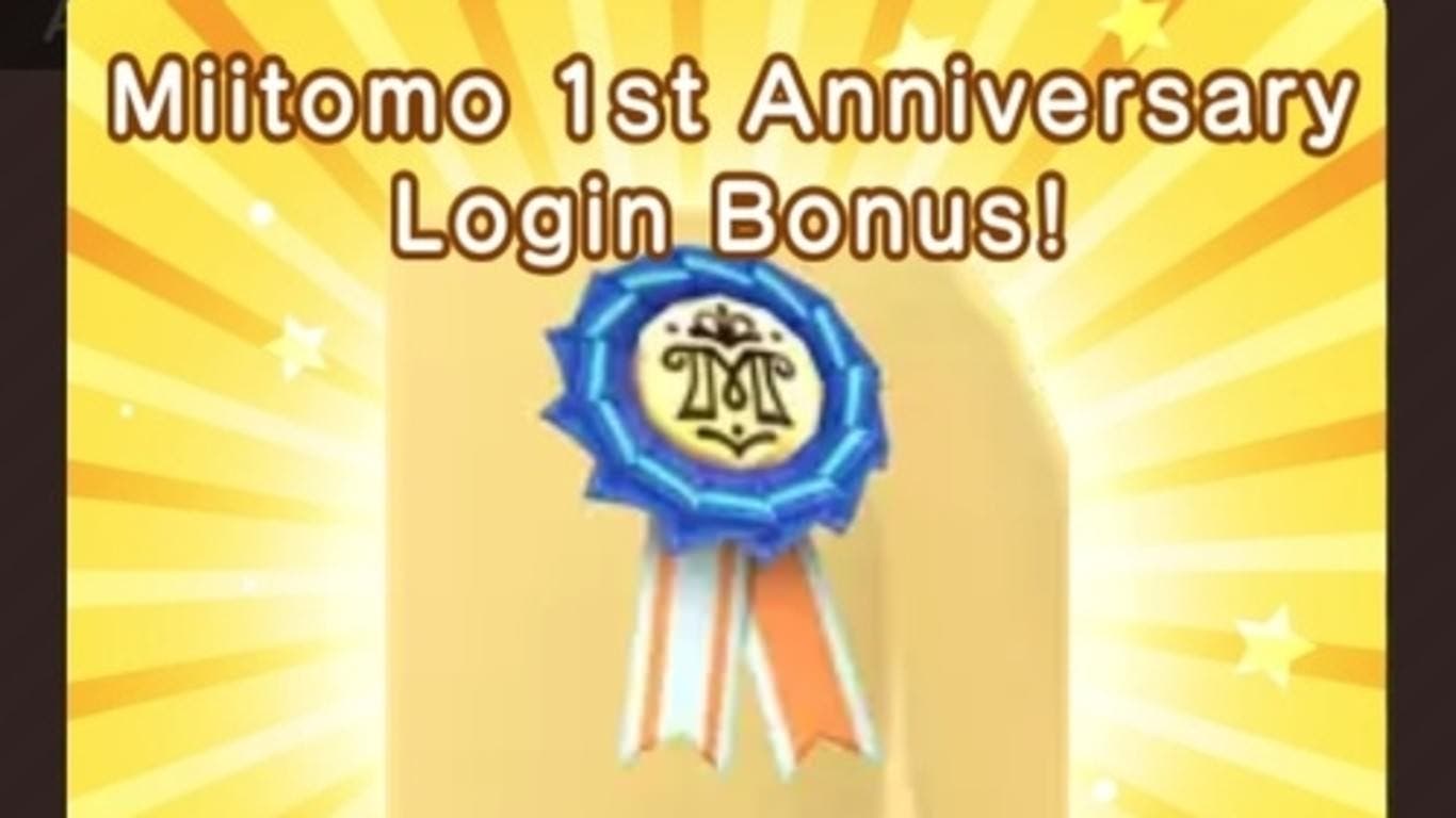 Miitomo recibe nuevas Decoraciones diarias y la recompensa por su primer aniversario (6/4/17)