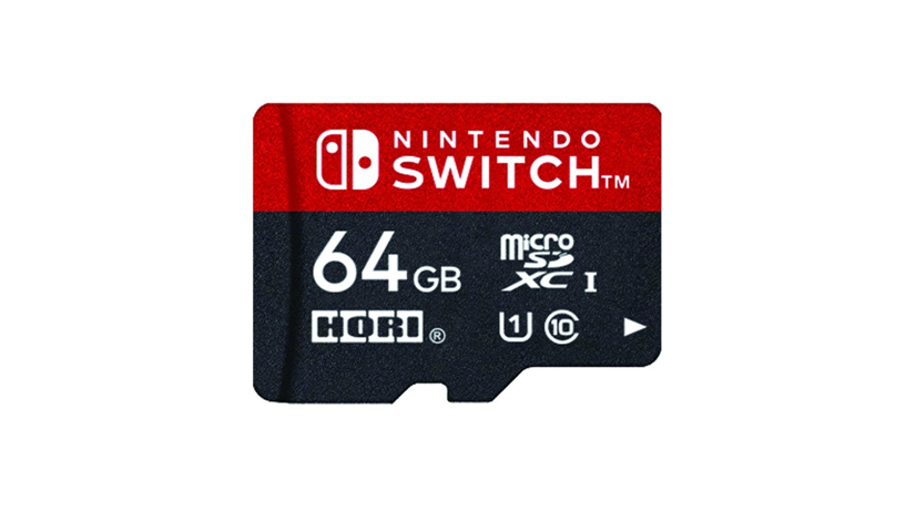 HORI anuncia un tercer formato de 64 GB de tarjetas microSD oficiales para Nintendo Switch