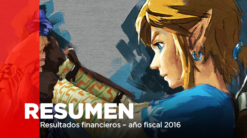 Resultados financieros de Nintendo para el año fiscal 2016