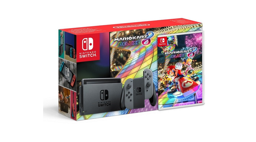 Filtrado un pack de Nintendo Switch con Mario Kart 8 Deluxe a través de la tienda oficial de Nintendo Rusia