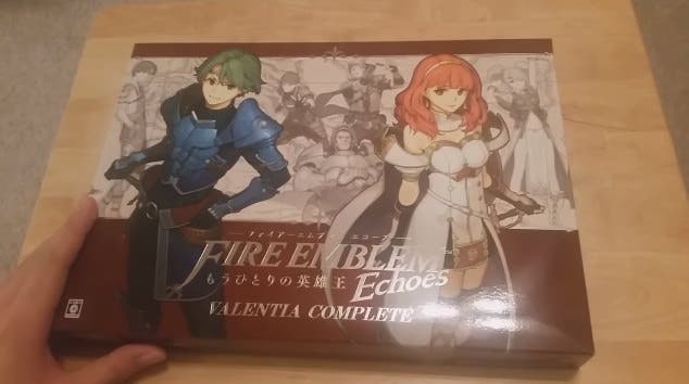 Unboxing de la Valentia Complete Edition japonesa de Fire Emblem Echoes: Shadows of Valentia