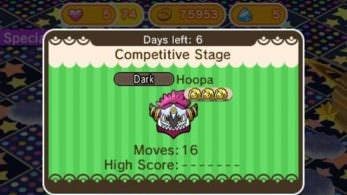 La fase competitiva de Hoopa Forma Desatada llega a Pokémon Shuffle