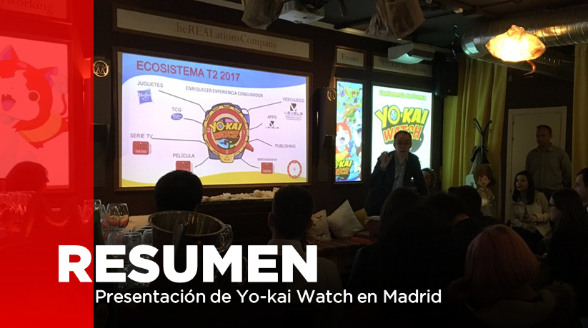 Resumen de la presentación de la segunda temporada de Yo-kai Watch en Madrid