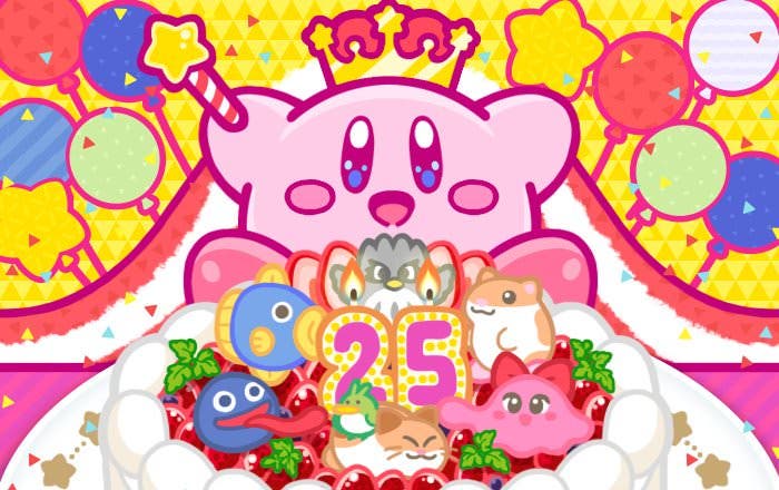 Kirby cumple hoy 25 años. ¡Felicidades!