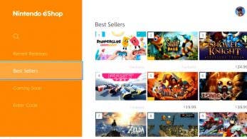 La eShop de Switch añade la sección de “Más vendidos”