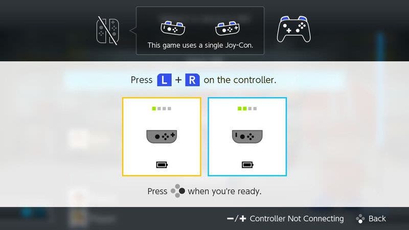 Mario Kart 8 Deluxe incluye una restricción de mandos en el modo inalámbrico a pantalla partida