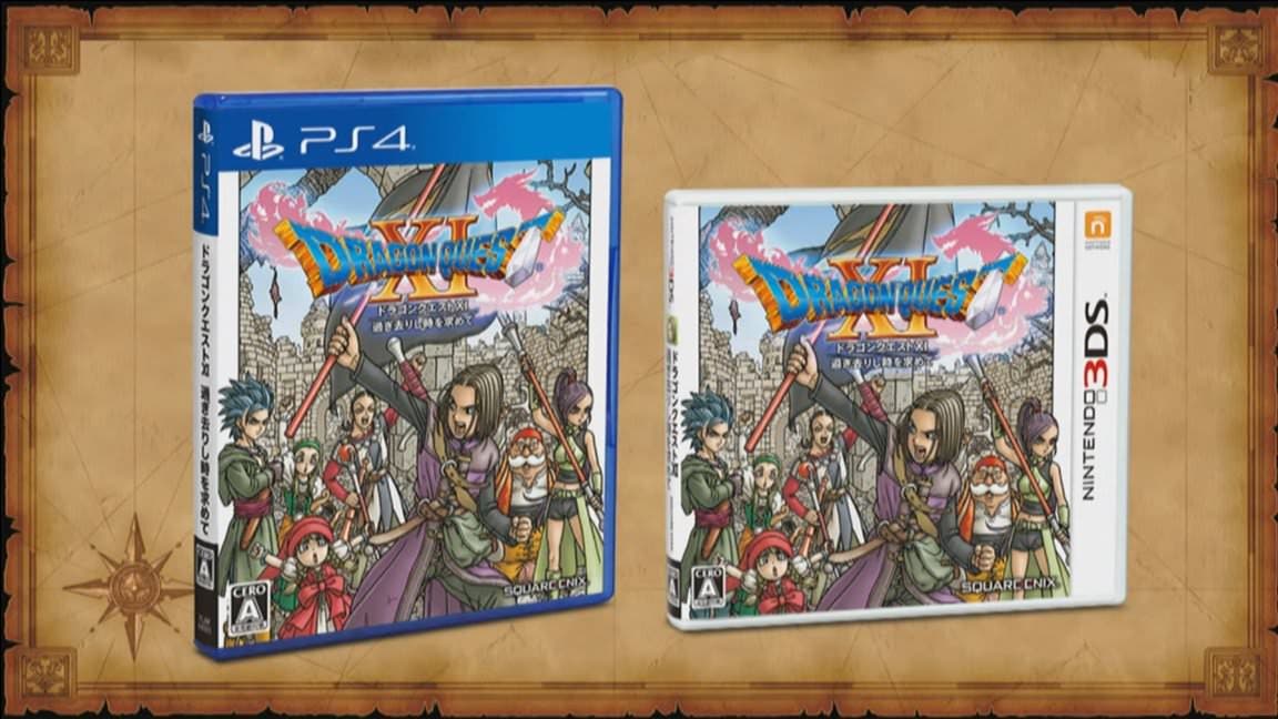 [Act.] Dragon Quest XI para 3DS llega a Japón el 29 de julio, boxart, tráiler y nuevos gameplays