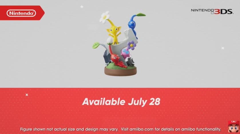 [Act.] Hey! Pikmin llegará a Nintendo 3DS el 28 de julio junto a este amiibo
