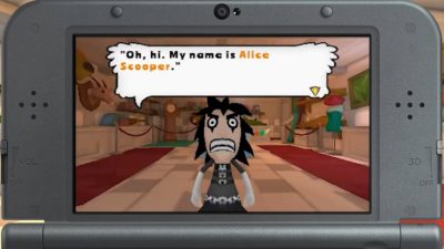 Scoop’n Birds es el último exclusivo de New 3DS que evoca al cantante Alice Cooper