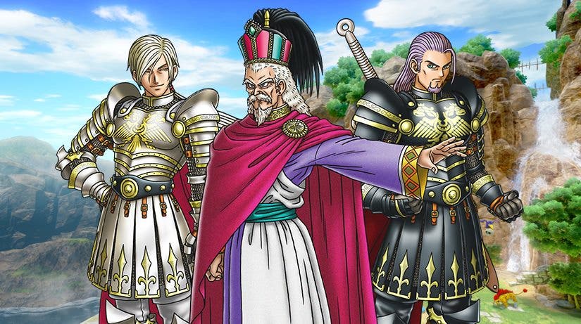 Se muestran nuevas imágenes y artes de personajes importantes de Delcadar para Dragon Quest XI