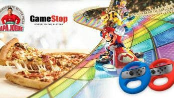 Papa John’s y GameStop se unen para promocionar los volantes Joy-Con para Mario Kart 8 Deluxe