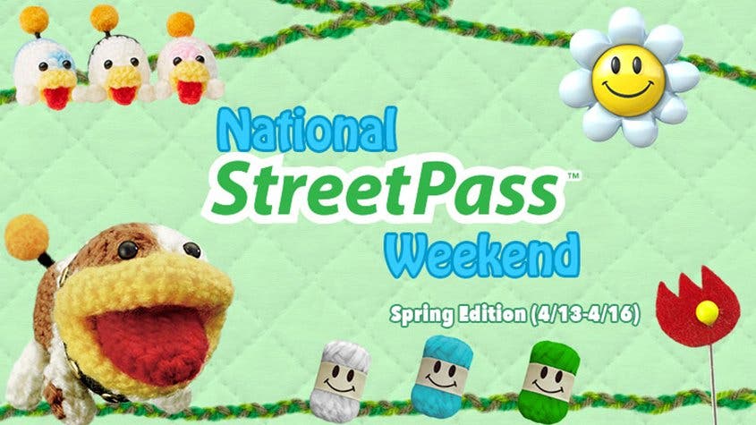 Nintendo inaugura la primavera con un nuevo National StreetPass Weekend