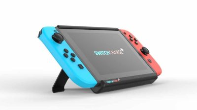 [Act.] SwitchCharge, el prototipo de carcasa para Switch que promete añadir 12 horas de juego al modo portátil