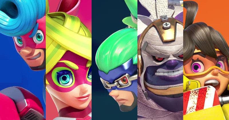 Tres nuevos personajes de ARMS parecen haber sido filtrados