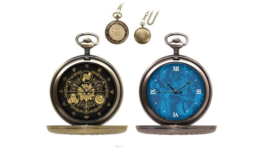 Japón recibe estos magníficos relojes de bolsillo de The Legend of Zelda: Breath of the Wild