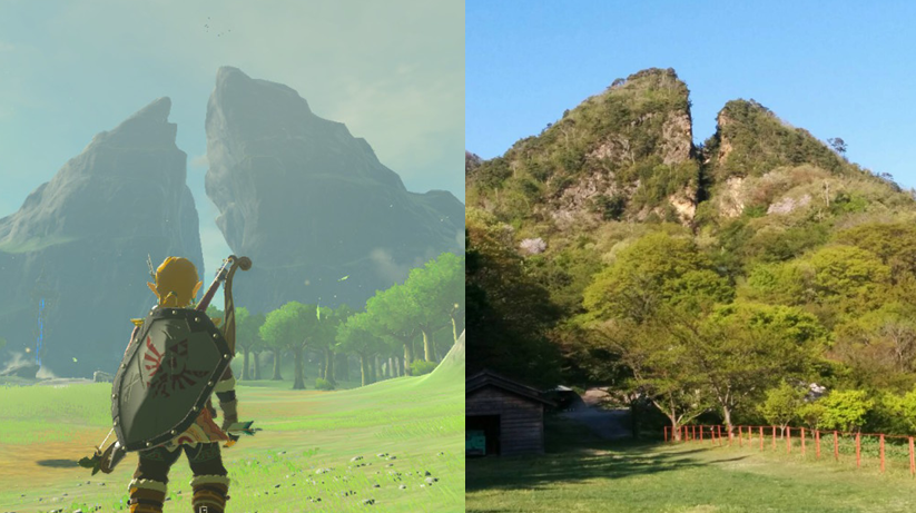 Parece que los Picos Gemelos de Zelda: Breath of the Wild también existen en la realidad