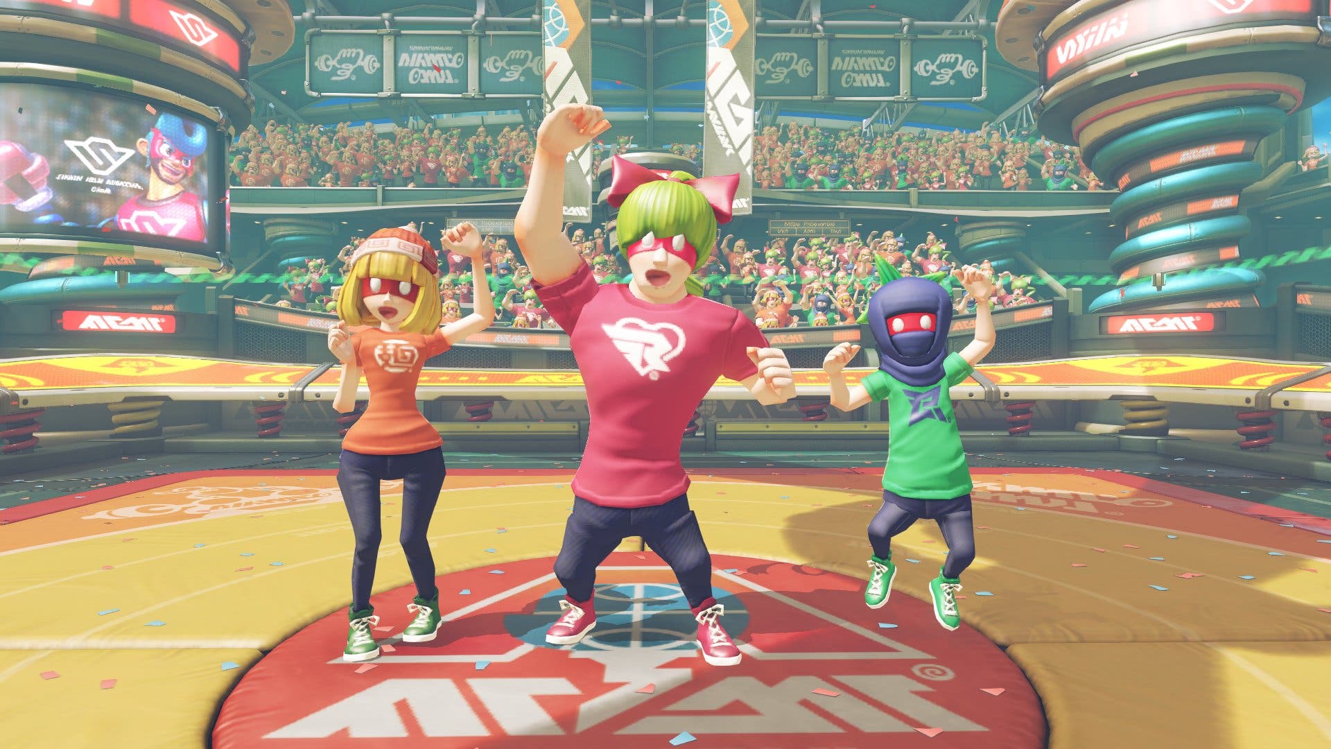 Nintendo nos presenta a los Animadores de ARMS
