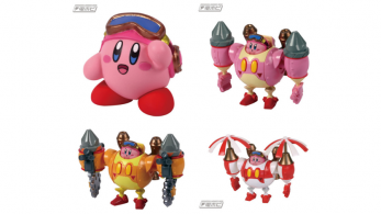 Estas figuras basadas en Kirby Planet Robobot llegarán a Japón a finales de junio