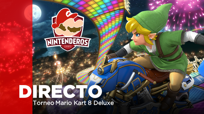 ¡Sigue aquí en directo el primer torneo de Mario Kart 8 Deluxe de Nintenderos!