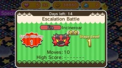 Novedades de la semana en Pokémon Shuffle: Incineroar, Salazzle, Ninetales de Alola y más